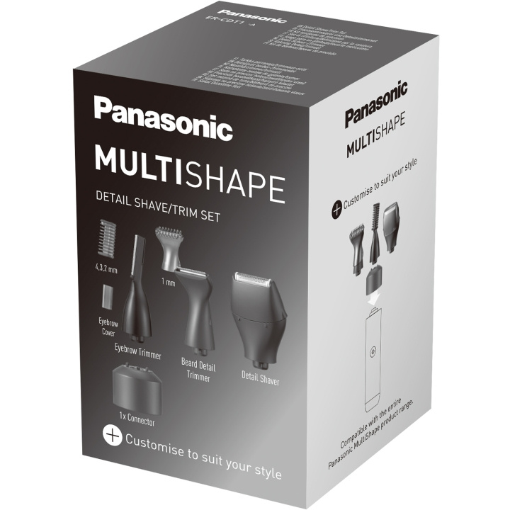 Panasonic Multishape acc Dtrim ER-CDT1 in the group BEAUTY & HEALTH / Hair & Styling / Shaving & Trimming / Nose hair trimmers at TP E-commerce Nordic AB (C93465)