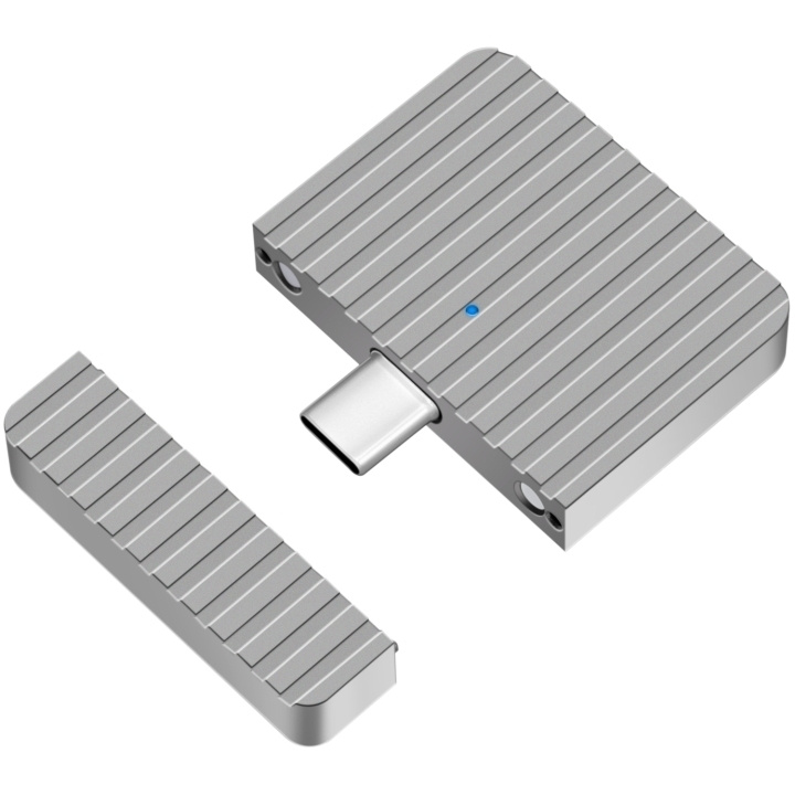 LogiLink Mini-kabinett för PCIe NVMe SSD USB-C Aluminium in the group COMPUTERS & PERIPHERALS / Computer accessories / Hard drives cabinets / SSD at TP E-commerce Nordic AB (C93482)