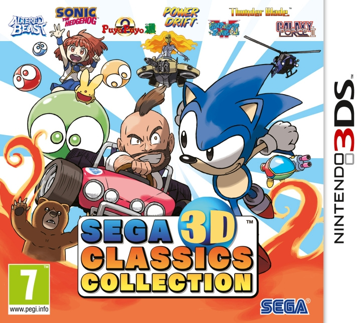 Sega 3D Classics Collection (3DS) in the group HOME ELECTRONICS / Game consoles & Accessories / Nintendo 3DS at TP E-commerce Nordic AB (C93544)