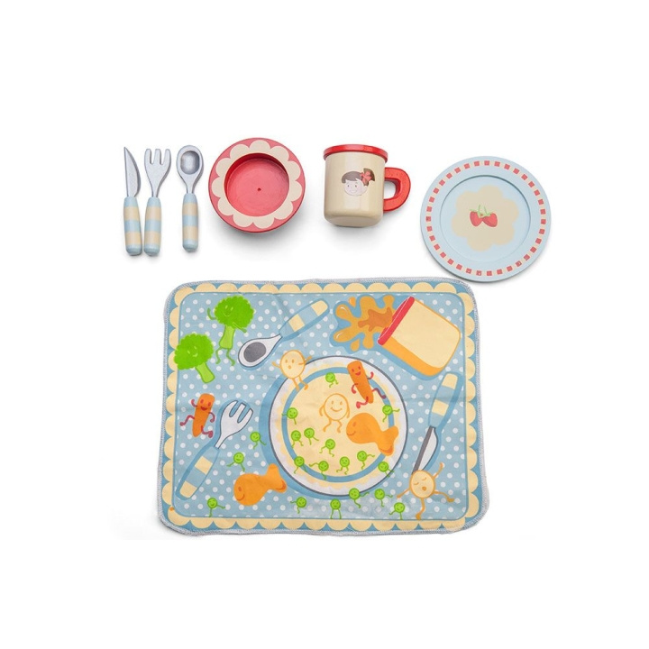 Le Toy Van Honeybake Dinner set (LTV300) in the group TOYS, KIDS & BABY PRODUCTS / Toys / Play set at TP E-commerce Nordic AB (C93545)