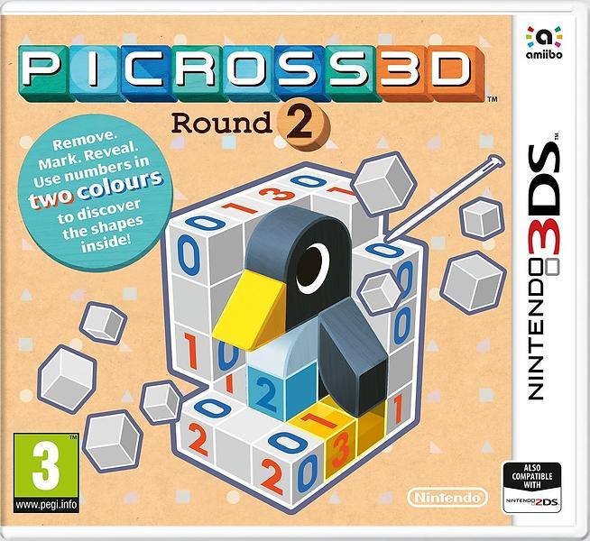 Nintendo Picross 3D Round 2 (3DS) in the group HOME ELECTRONICS / Game consoles & Accessories / Nintendo 3DS at TP E-commerce Nordic AB (C93546)