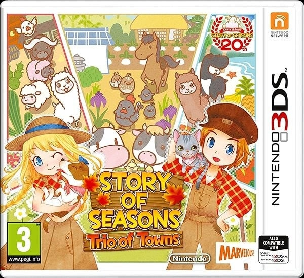 Nintendo Story of Seasons: Trio of Towns (3DS) in the group HOME ELECTRONICS / Game consoles & Accessories / Nintendo 3DS at TP E-commerce Nordic AB (C93560)