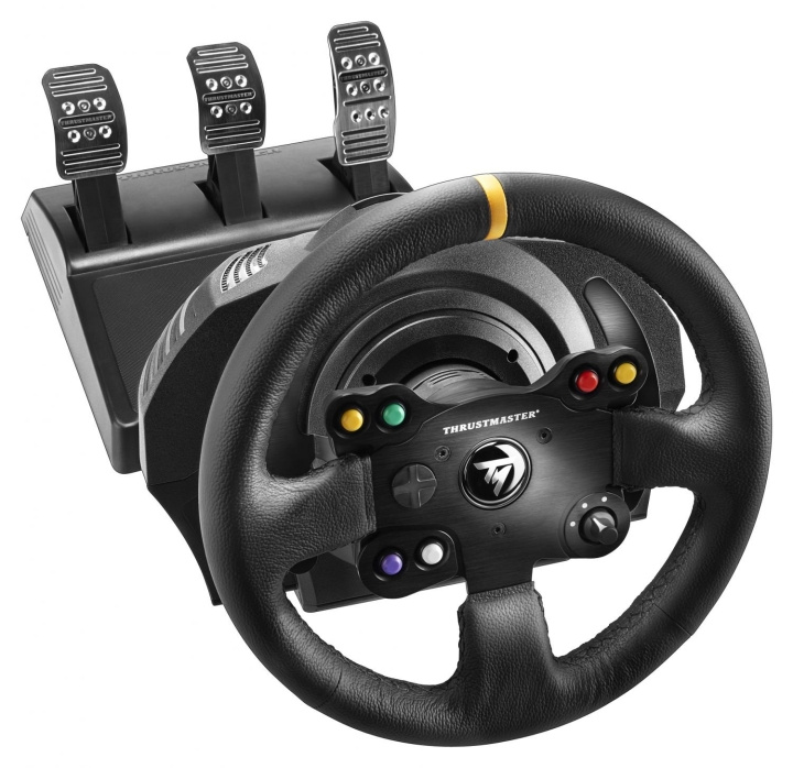 ThrustMaster TX Racing Wheel - Leather Edition in the group COMPUTERS & PERIPHERALS / GAMING / Gaming accessories at TP E-commerce Nordic AB (C93565)