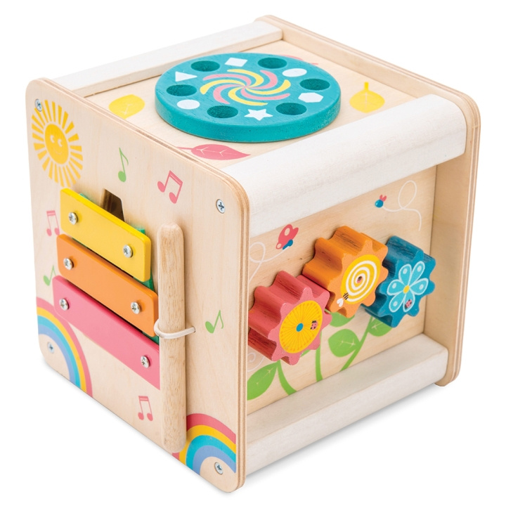 Le Toy Van Petilou - Petit Activity Cube (LPL105) in the group TOYS, KIDS & BABY PRODUCTS / Baby toys / Activity toys at TP E-commerce Nordic AB (C93576)