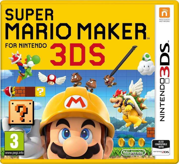 Nintendo Super Mario Maker (3DS) in the group HOME ELECTRONICS / Game consoles & Accessories / Nintendo 3DS at TP E-commerce Nordic AB (C93578)