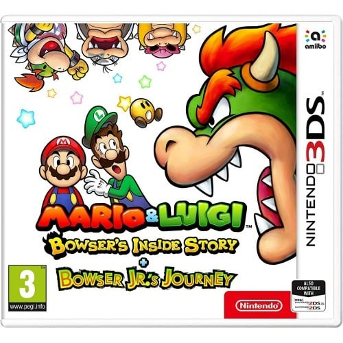 Nintendo Mario & Luigi Bowser\'s Inside Story + Bowser Jr\'s Journey (3DS) in the group HOME ELECTRONICS / Game consoles & Accessories / Nintendo 3DS at TP E-commerce Nordic AB (C93582)