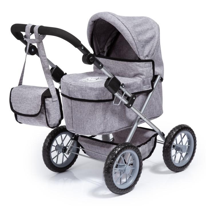 Bayer Dolls Pram Trendy - Grey (13010AA) in the group TOYS, KIDS & BABY PRODUCTS / Toys / Docks & Accessories at TP E-commerce Nordic AB (C93587)