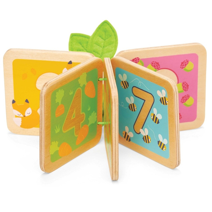 Le Toy Van Wooden Baby Counting Book (LPL114) in the group TOYS, KIDS & BABY PRODUCTS / Baby toys / Activity toys at TP E-commerce Nordic AB (C93593)