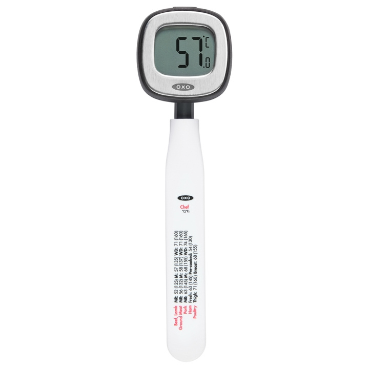 OXO Digital Instant Read Thermometer - White (X-11181400) in the group HOME, HOUSEHOLD & GARDEN / Kitchen utensils / Frying Thermometers at TP E-commerce Nordic AB (C93598)