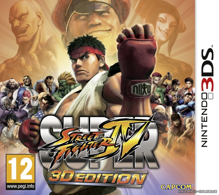 Capcom Super Street Fighter IV: 3D Edition (ITA) (English in game) in the group HOME ELECTRONICS / Game consoles & Accessories / Nintendo 3DS at TP E-commerce Nordic AB (C93638)