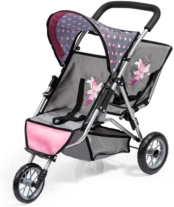 Bayer Twin Dolls pram Duo - Fairy (39166AA) in the group TOYS, KIDS & BABY PRODUCTS / Toys / Docks & Accessories at TP E-commerce Nordic AB (C93652)