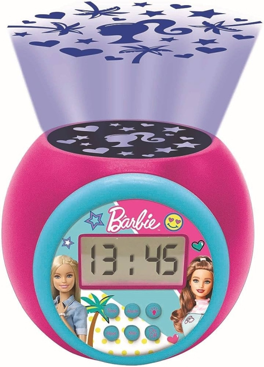 Lexibook Barbie Projector Alarm Clock (RL977BB) in the group HOME, HOUSEHOLD & GARDEN / Watches & Counters / Alarmclocks at TP E-commerce Nordic AB (C93667)