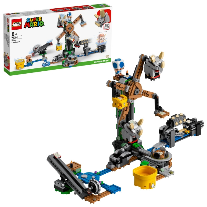 LEGO Super Mario - Reznor overturning expansion set (71390) in the group TOYS, KIDS & BABY PRODUCTS / Toys / Building toys / Lego at TP E-commerce Nordic AB (C93672)