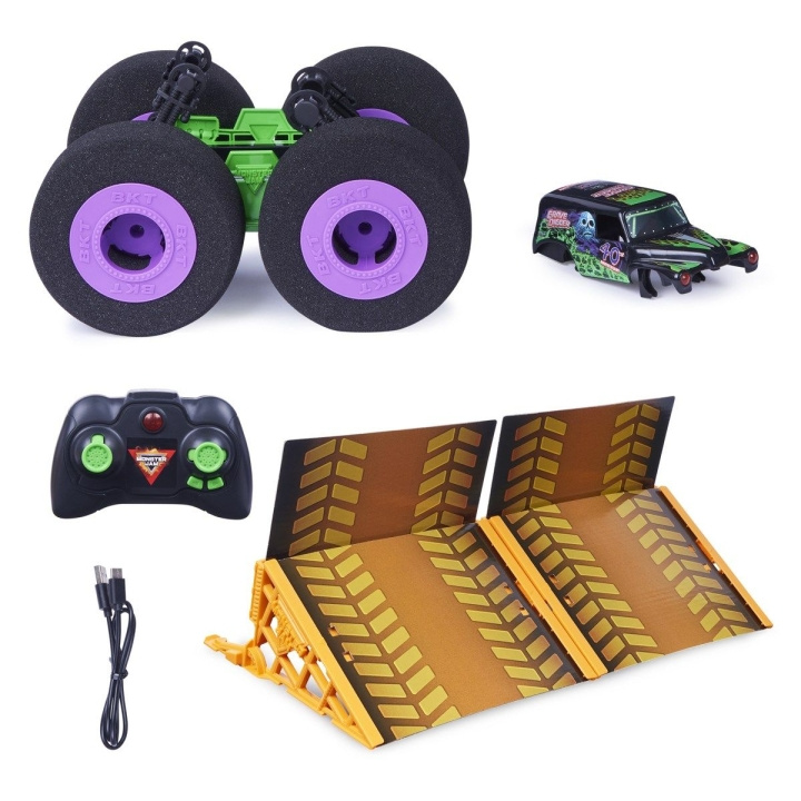 Monster Jam RC Ramp Champ - Grave Digger (6064645) in the group TOYS, KIDS & BABY PRODUCTS / Radio controlled / RC cars at TP E-commerce Nordic AB (C93685)