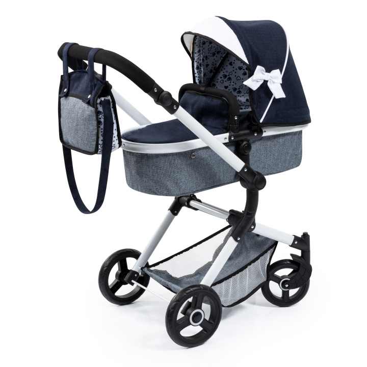 Bayer Combi Dolls Pram - Vario - Navy (18481AB) in the group TOYS, KIDS & BABY PRODUCTS / Toys / Docks & Accessories at TP E-commerce Nordic AB (C93702)