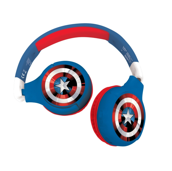 Lexibook Avengers - 2 in 1 Bluetooth foldable Headphones (HPBT010AV) in the group HOME ELECTRONICS / Audio & Picture / Headphones & Accessories / Headphones at TP E-commerce Nordic AB (C93726)