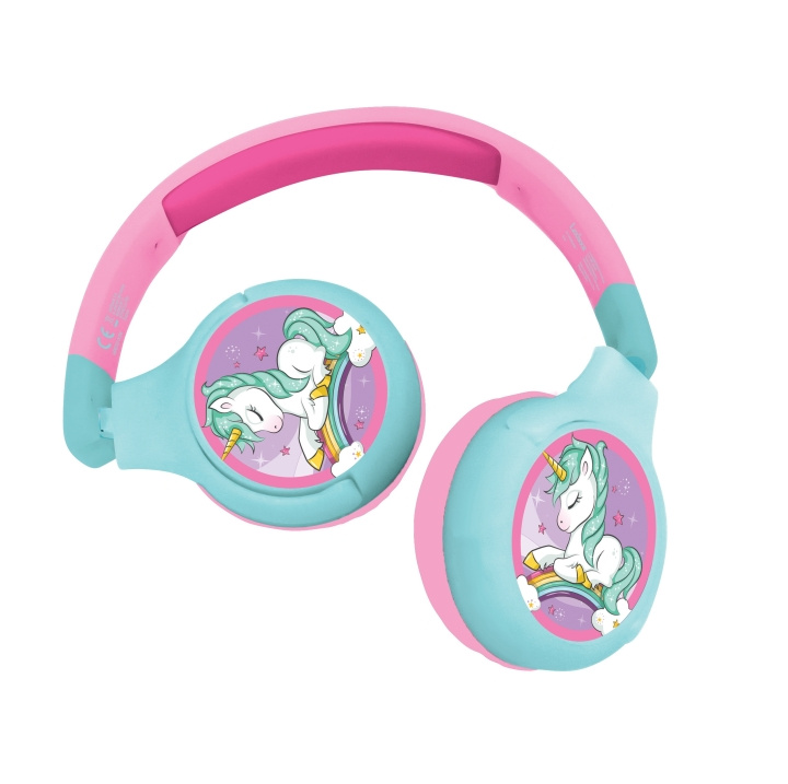 Lexibook Unicorn - 2 in 1 Bluetooth® foldable Headphones (HPBT010UNI) in the group HOME ELECTRONICS / Audio & Picture / Headphones & Accessories / Headphones at TP E-commerce Nordic AB (C93727)