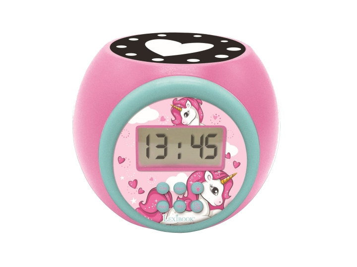 Lexibook Unicorn - Projector Alarm Clock (RL977UNI) in the group HOME, HOUSEHOLD & GARDEN / Watches & Counters / Alarmclocks at TP E-commerce Nordic AB (C93730)