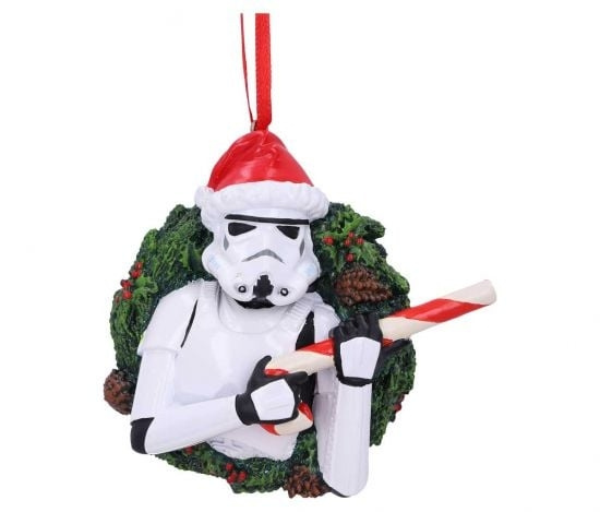 Nemesis Now Stormtrooper Wreath Hanging Ornament in the group HOME, HOUSEHOLD & GARDEN / Interior / Christmas decorations at TP E-commerce Nordic AB (C93732)