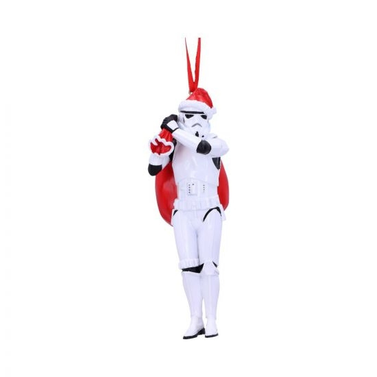 Nemesis Now Stormtrooper Santa Sack Hanging Ornament 13cm in the group TOYS, KIDS & BABY PRODUCTS / Toys / Figures, Miniatures & accessories at TP E-commerce Nordic AB (C93733)