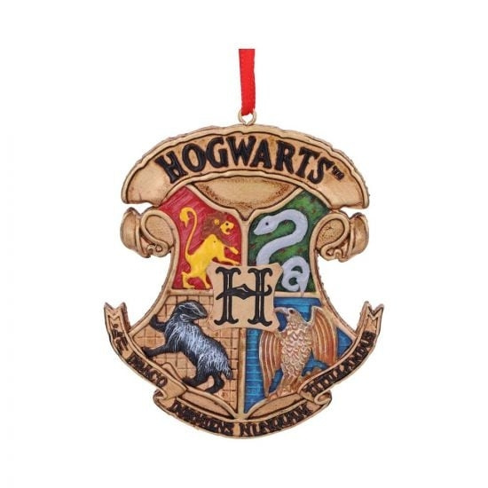 Nemesis Now Harry Potter Hogwarts Crest Hanging Ornament 8cm in the group HOME, HOUSEHOLD & GARDEN / Interior / Christmas decorations at TP E-commerce Nordic AB (C93734)