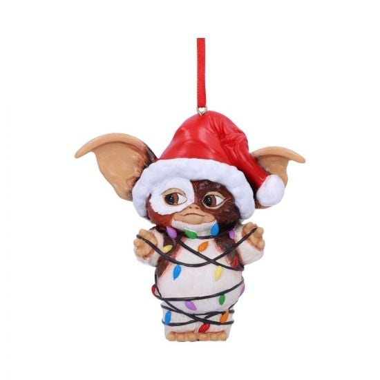 Nemesis Now Gremlins Gizmo in Fairy Lights Hanging Ornament in the group HOME, HOUSEHOLD & GARDEN / Interior / Christmas decorations at TP E-commerce Nordic AB (C93747)