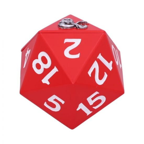 Nemesis Now Dungeons & Dragons D20 Dice Box 13.5cm in the group Sport, leisure & Hobby / Fun stuff / Collector\'s items at TP E-commerce Nordic AB (C93749)