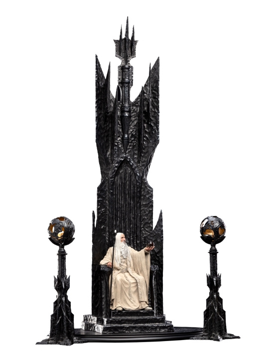 Weta Workshop The Lord of the Rings - Saruman the White on Throne Statue in the group TOYS, KIDS & BABY PRODUCTS / Toys / Figures, Miniatures & accessories at TP E-commerce Nordic AB (C93773)