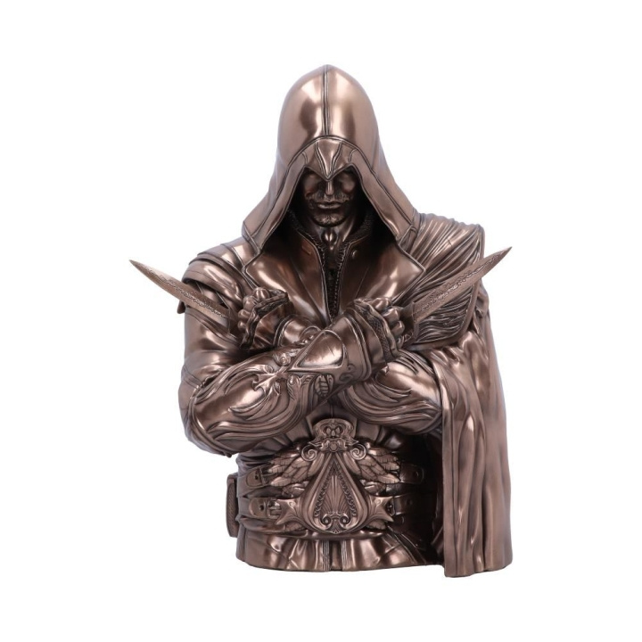 Nemesis Now Assassin\'s Creed Ezio Bust Box Bronze in the group Sport, leisure & Hobby / Fun stuff / Collector\'s items at TP E-commerce Nordic AB (C93794)