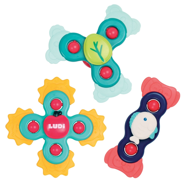 LUDI Baby Spinners - LU30095 in the group TOYS, KIDS & BABY PRODUCTS / Baby toys / Activity toys at TP E-commerce Nordic AB (C93821)