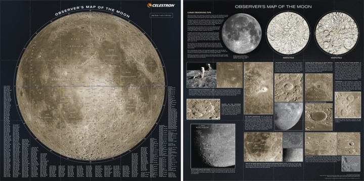 Celestron Moon Map in the group Sport, leisure & Hobby / Fun stuff / Fun stuff at TP E-commerce Nordic AB (C93831)