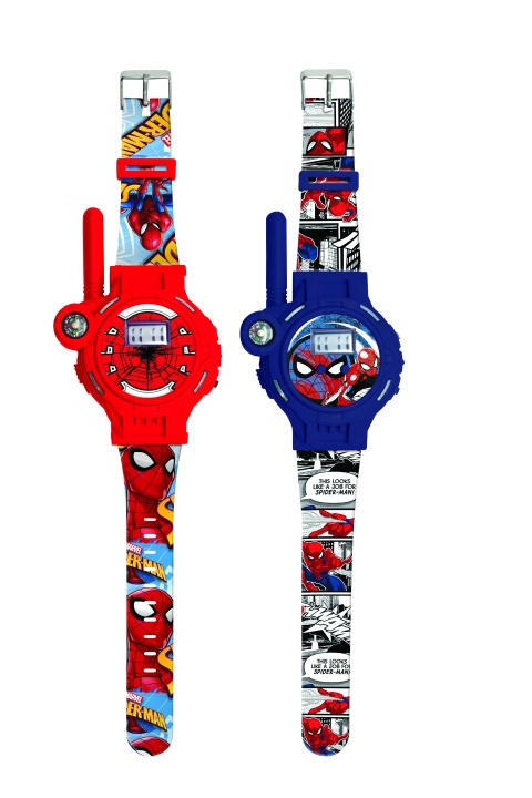 Lexibook Spider-Man - 2-in-1 Walikie Talkie Watch (200 m) (DMWTW1SP) in the group TOYS, KIDS & BABY PRODUCTS / Toys / Electronics & Media / Other Electronics & Media at TP E-commerce Nordic AB (C93836)