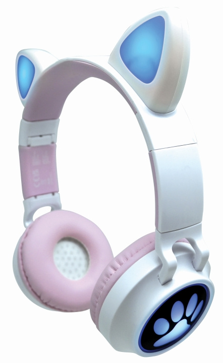 Lexibook Cat ear and lightings bluetooth headphones (HPBTKT) in the group HOME ELECTRONICS / Audio & Picture / Headphones & Accessories / Headphones at TP E-commerce Nordic AB (C93837)