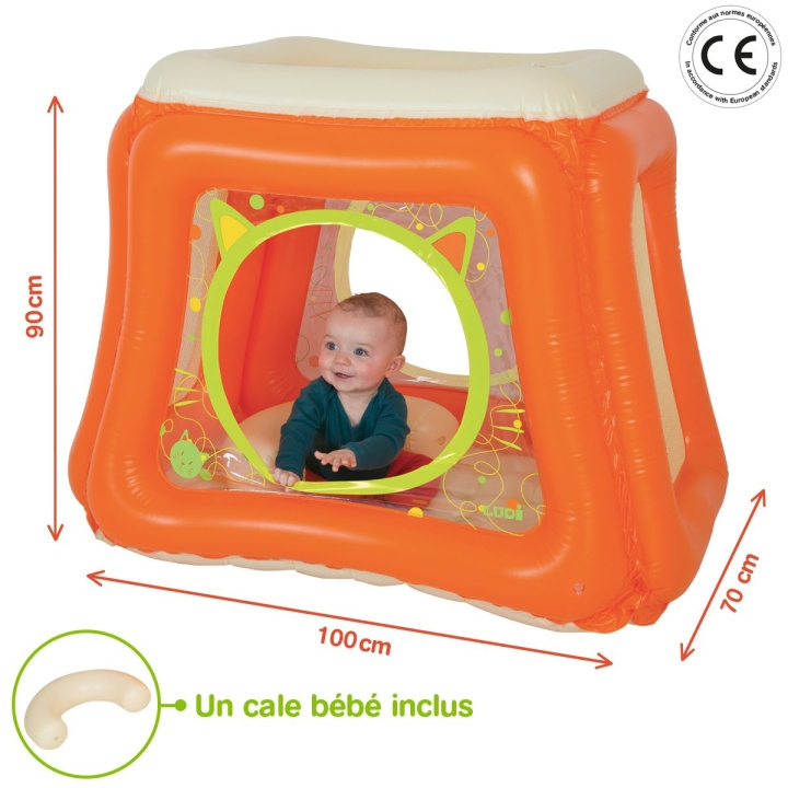 LUDI Inflatable play pen - LU20002 in the group TOYS, KIDS & BABY PRODUCTS / Outdoor toys / Play tents at TP E-commerce Nordic AB (C93860)