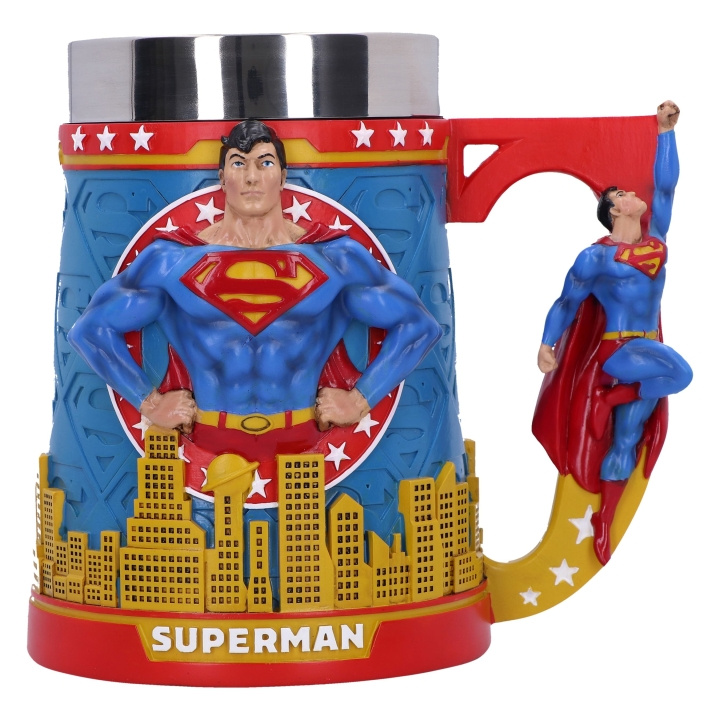 Nemesis Now Superman Man of Steel Tankard 15.5cm in the group Sport, leisure & Hobby / Fun stuff / Cups at TP E-commerce Nordic AB (C93875)