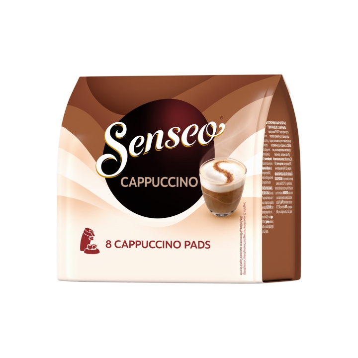 Senseo ® Coffee Pads - Cappuccino - 8 pcs in the group HOME, HOUSEHOLD & GARDEN / Household appliances / Coffee makers and accessories / Coffee capsules at TP E-commerce Nordic AB (C93955)