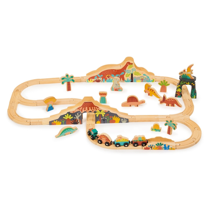 Mentari Train Set - Lost World Dinosaur Railway (MT7704) in the group TOYS, KIDS & BABY PRODUCTS / Toys / Play set at TP E-commerce Nordic AB (C93968)