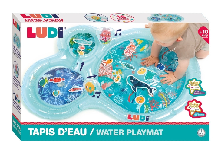 LUDI Water Play Mat - Turquoise - LU30126 in the group TOYS, KIDS & BABY PRODUCTS / Outdoor toys / Bath toys at TP E-commerce Nordic AB (C93973)