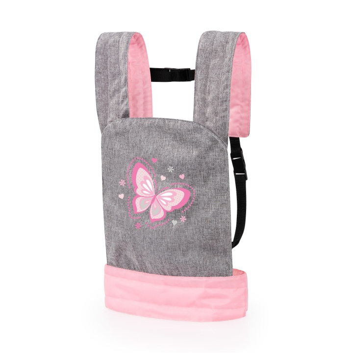 Bayer Doll Carrier - Grey & Pink (62233AA) in the group TOYS, KIDS & BABY PRODUCTS / Toys / Docks & Accessories at TP E-commerce Nordic AB (C93978)