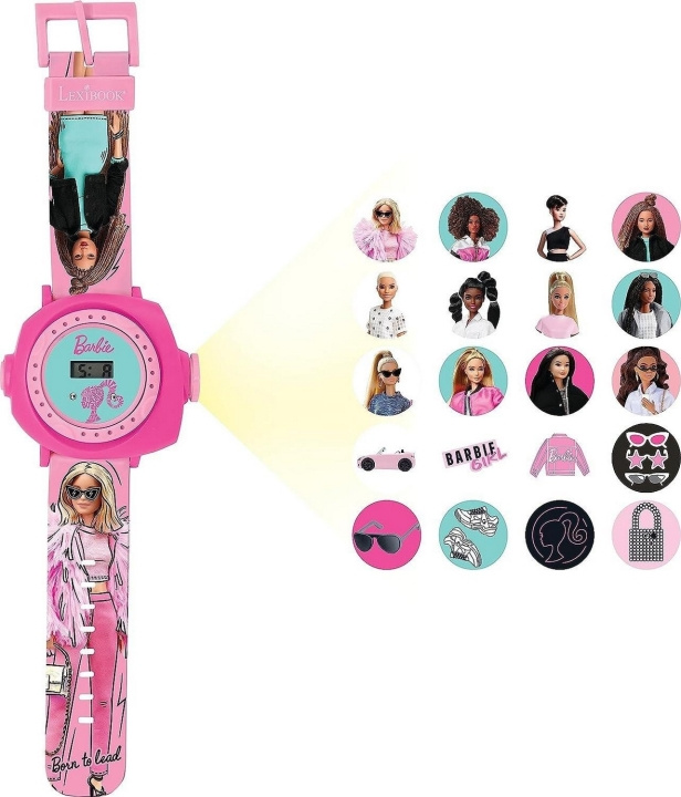 Lexibook Barbie - Digital Projection Watch (DMW050BB) in the group TOYS, KIDS & BABY PRODUCTS / Toys / Electronics & Media / Other Electronics & Media at TP E-commerce Nordic AB (C93986)