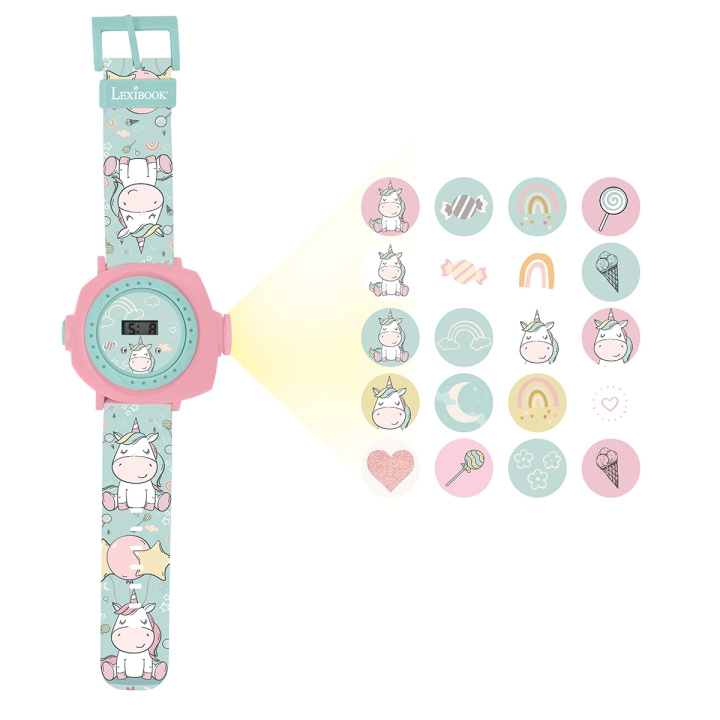 Lexibook Unicorn - Digital Projection Watch (DMW050UNI) in the group TOYS, KIDS & BABY PRODUCTS / Toys / Electronics & Media / Other Electronics & Media at TP E-commerce Nordic AB (C93988)