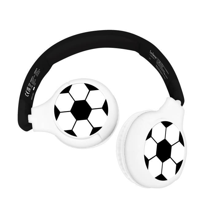 Lexibook Football - 2 in 1 Bluetooth® foldable Headphones (HPBT010FO) in the group HOME ELECTRONICS / Audio & Picture / Headphones & Accessories / Headphones at TP E-commerce Nordic AB (C93989)