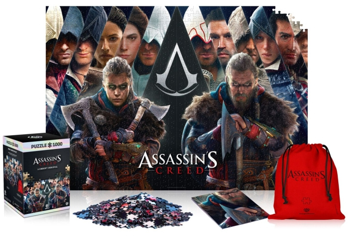 Good Loot ASSASSINS CREED LEGACY PUZZLES, PREMIUM - 1000 in the group Sport, leisure & Hobby / Hobby / Puzzle at TP E-commerce Nordic AB (C94016)