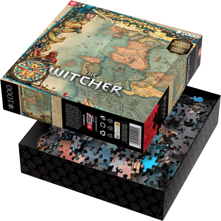 Good Loot Gaming Puzzle: The Witcher 3 The Northern Kingdoms Puzzles - 1000 in the group Sport, leisure & Hobby / Hobby / Puzzle at TP E-commerce Nordic AB (C94022)