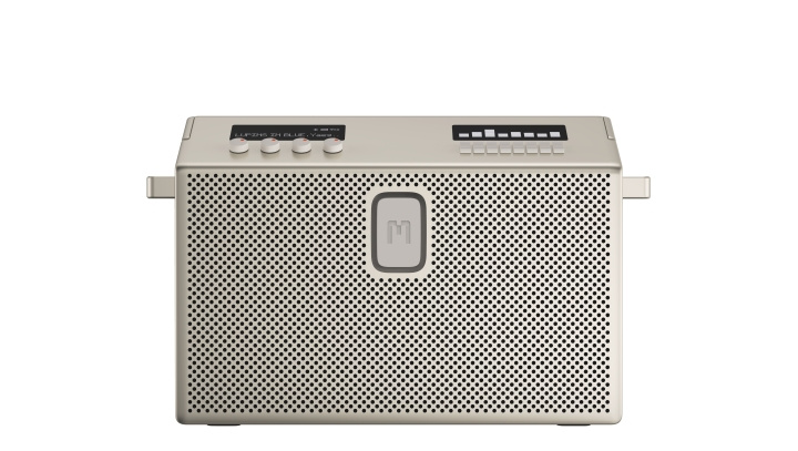 Mondo by Defunc - BT Speaker Large Silver/Greige in the group HOME ELECTRONICS / Audio & Picture / Speakers & accessories / Bluetooth Speakers / Floor-standing sprakers bluetooth at TP E-commerce Nordic AB (C94028)