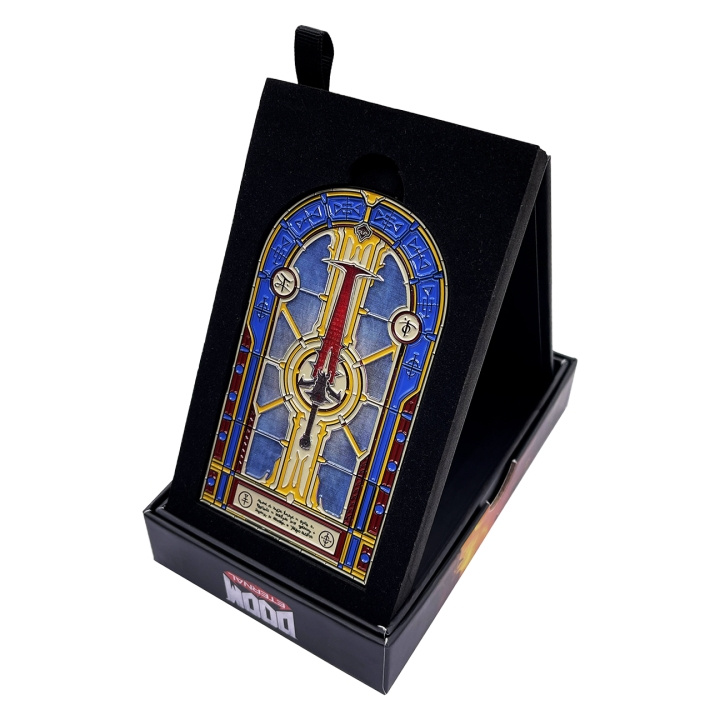 Fanatik Doom Limited Edition Crucible Sword Stained Glass Window Ingot in the group Sport, leisure & Hobby / Fun stuff / Fun stuff at TP E-commerce Nordic AB (C94051)