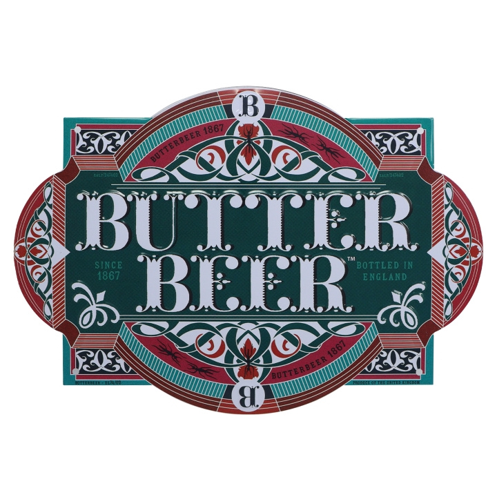 Fanatik Harry Potter Butterbeer Tin Sign in the group Sport, leisure & Hobby / Fun stuff / Collector\'s items at TP E-commerce Nordic AB (C94063)