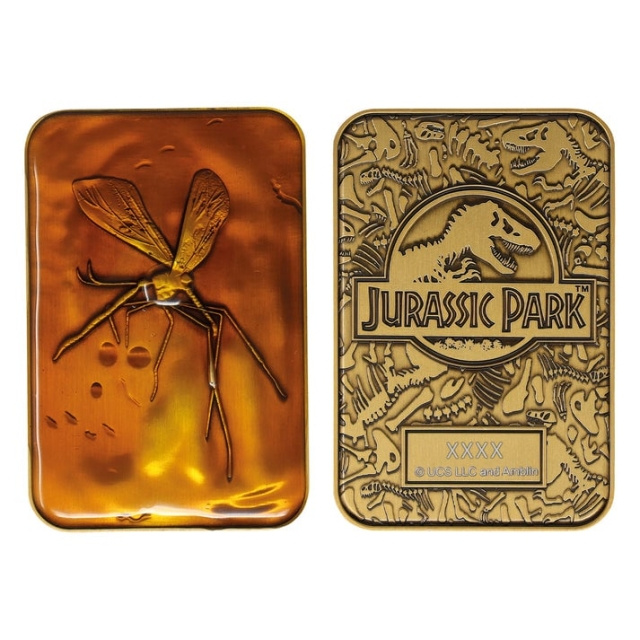 Fanatik Jurassic Park Limited Edition Mosquito in Amber Ingot in the group Sport, leisure & Hobby / Fun stuff / Collector\'s items at TP E-commerce Nordic AB (C94064)