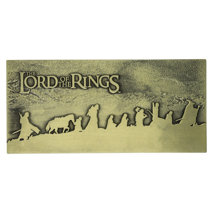 Fanatik The Lord of the Rings Limited Edition The Fellowship Plaque in the group Sport, leisure & Hobby / Fun stuff / Collector\'s items at TP E-commerce Nordic AB (C94065)