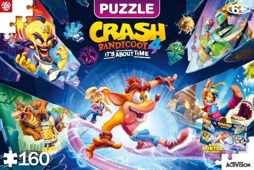 Good Loot Kids: Crash Bandicoot 4: It\'s About Time Puzzles - 160 in the group Sport, leisure & Hobby / Hobby / Puzzle at TP E-commerce Nordic AB (C94070)